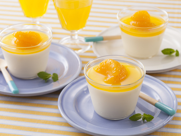 みかんパンナコッタ