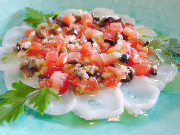 たこのカルパッチョ キリンレシピノート とっておきの おつまみ から デザート まで キリン