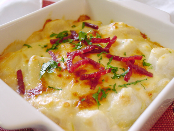 里芋のグラタン