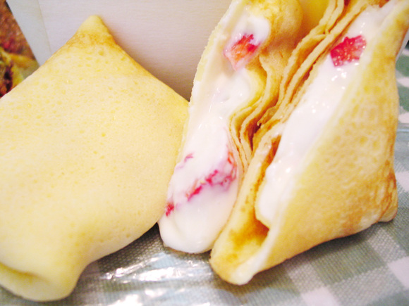 いちごとクリームチーズのデザート