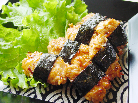 鶏肉の磯部巻き