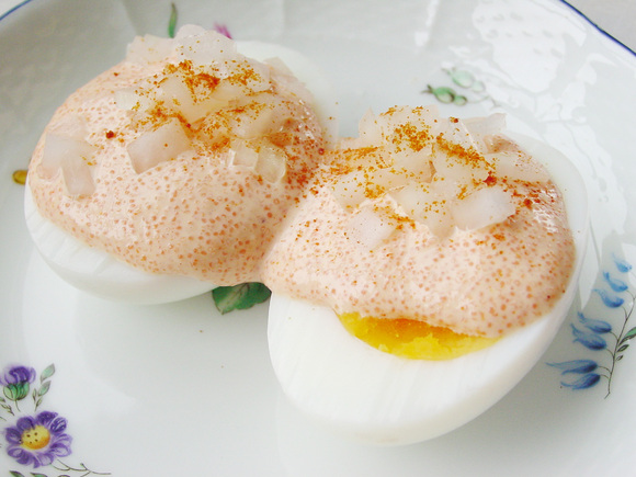 ゆで卵の明太子ソース キリンレシピノート とっておきの おつまみ から デザート まで キリン