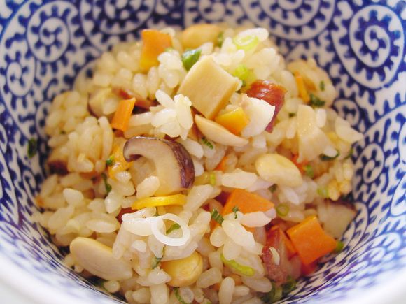 大豆入り中華風炊き込みご飯