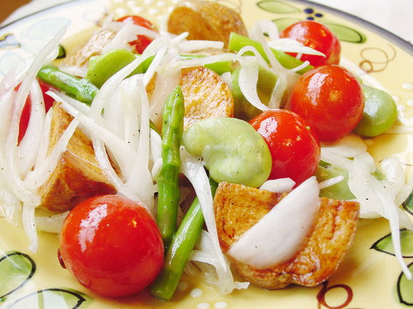 春野菜のサラダ