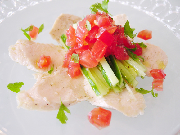 ささみのマリネ~梅風味~