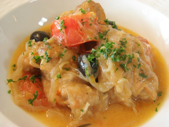 鶏のカチャトーラ