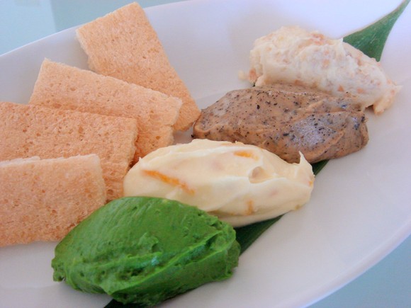 クリームチーズの和風ディップ