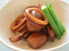 いかと里芋の煮物