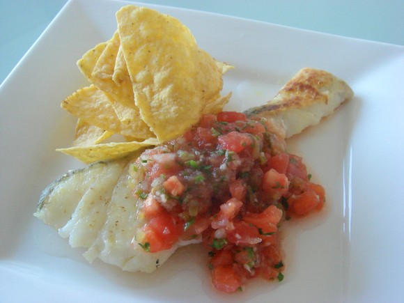 たらのソテー～メキシカンソース～