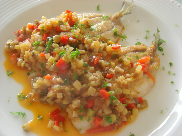 いわしのソテー~菜園風~