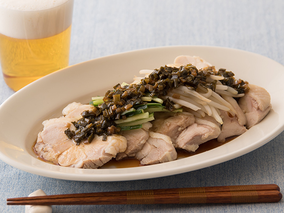 鶏の冷製~ねぎソース~