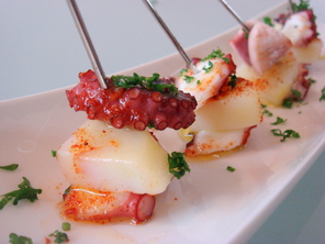 たことじゃがいものピンチョス～ガルシア風～