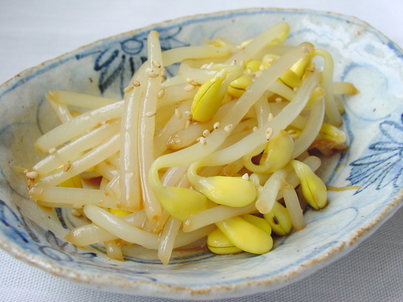 豆もやしの和え物