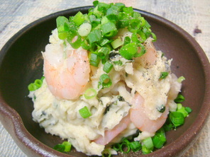 里芋とえびの和風サラダ