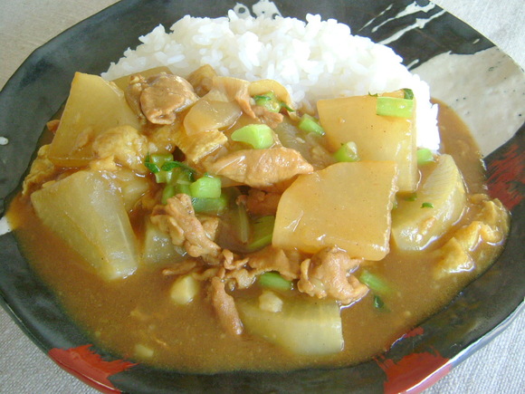 大根の和風カレー