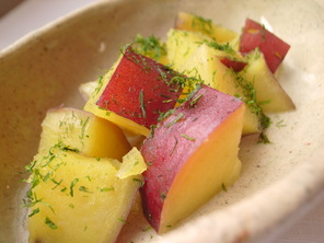 さつま芋のグラッセ