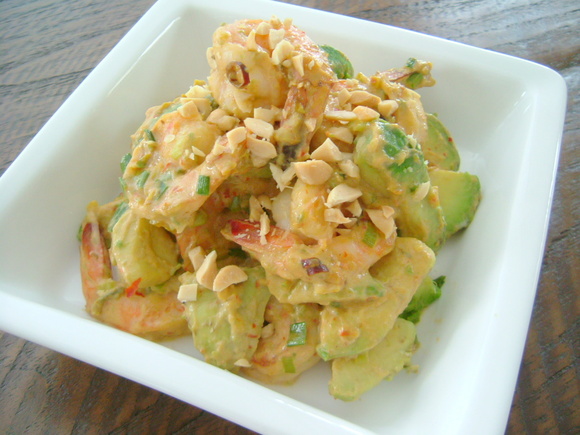 アボカド入りピリ辛えびマヨ