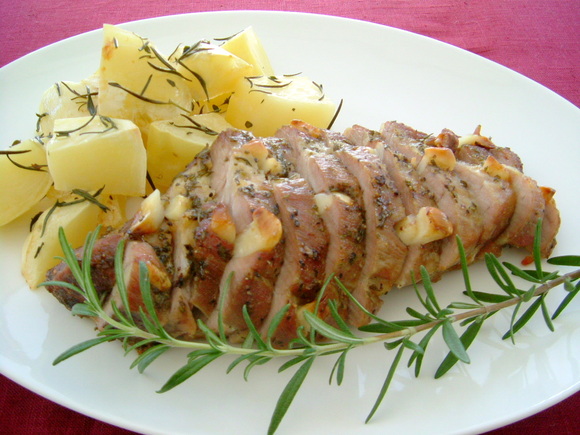 ターキーのガーリックハーブバターロースト レシピ