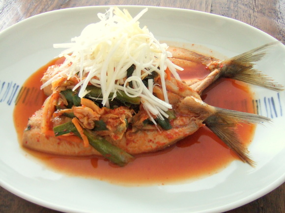 いわしの韓国風煮