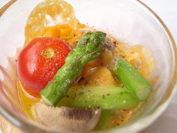 ひと口野菜のオーブン焼き