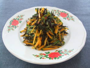 かぼちゃとひじきのサラダ