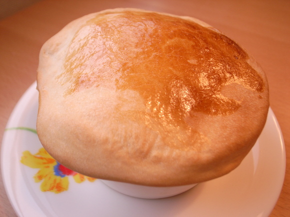 つぼ焼きクリームスープ