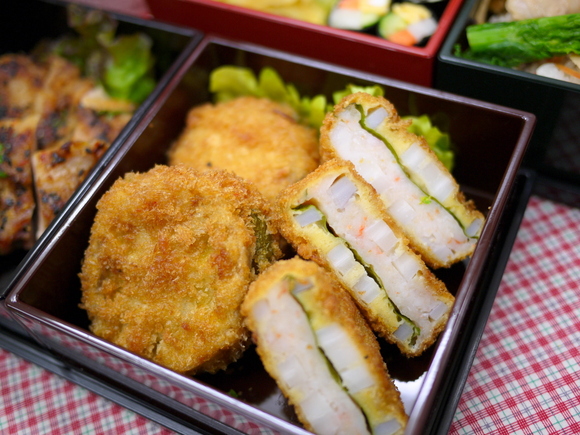 れんこんのはさみ揚げ