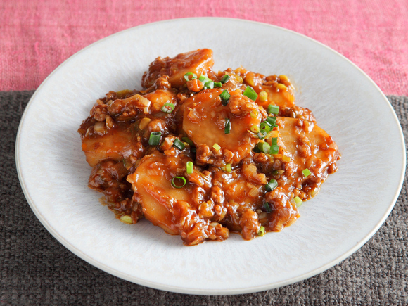 里芋の麻婆ソース