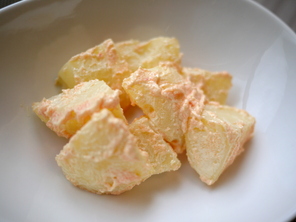 じゃがいもの明太子和え