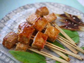 まぐろの串焼き