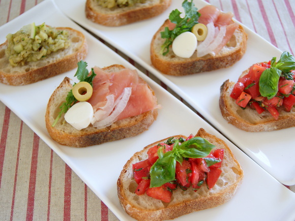 3種のブルスケッタ