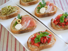 3種のブルスケッタ