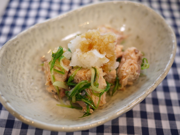 鮭と水菜のおろし和え