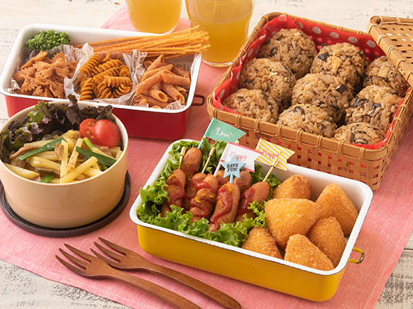 3行ビアつまで作るお花見弁当｜キリンレシピノート - とっておきの