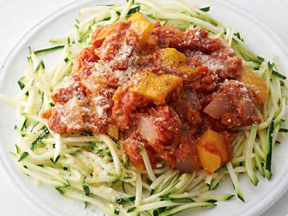 ズッキーニパスタ