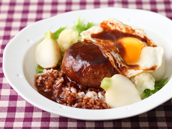 冬野菜たっぷりロコモコ丼 キリンレシピノート とっておきの おつまみ から デザート まで キリン